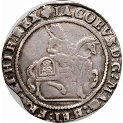 1/2 Crown - James I 3rd coinage