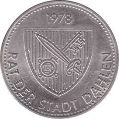 Medal - 750 Jahre Stadt Dahlen
