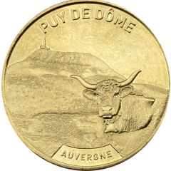 Monnaie de Paris Tourist Token - Puy de Dôme Auvergne - La vache
