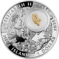 1 Dollar - Elizabeth II Goldfish