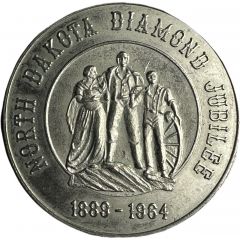 1/2 Dollar - North Dakota Diamond Jubilee