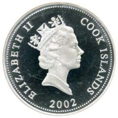 2 Dollars - Elizabeth II Muller`s Barbet
