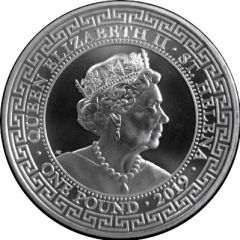 1 Pound - Elizabeth II Chinese Trade dollar