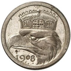 25 Pfennig - Wilhelm II Pattern