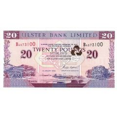 20 Pounds Ulster Bank