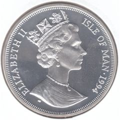 1 Crown - Elizabeth II Normandy Invasion, Silver Proof