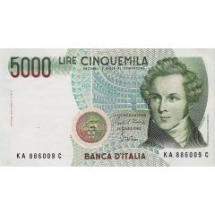 5000 Lire Bellini