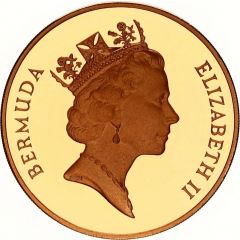 1 Dollar - Elizabeth II Olympic Rings