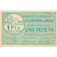 1 Peseta Breda
