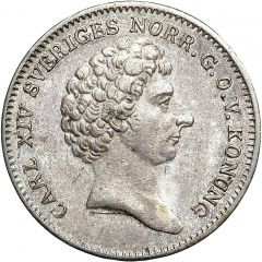 1⁄12 Riksdaler Specie - Carl XIV Johan