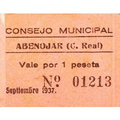 1 Peseta Abenójar