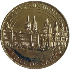 Jeton touristique - Arthus Bertrand - Abbaye aux hommes - Caen