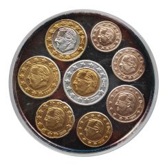 1 oz Silver - Belgium Euro Coins