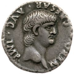Denarius - Nero PONTIF MAX TR P VIIII COS IIII P P EX S C, Roma