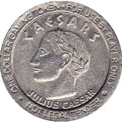 1 Dollar Gaming Token - Caesars Atlantic City