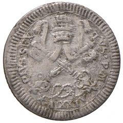 2 Carlini Romani - Pius VI Laurel Cartouche