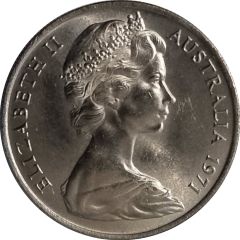 10 Cents - Elizabeth II 2nd Portrait