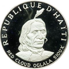 10 Gourdes Red Cloud Oglala Sioux