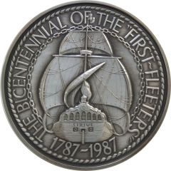 Medal - Bicentennial of the First Fleeters 1787-1987