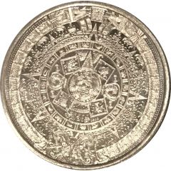 1/10 oz Silver Aztec Calendar