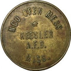 1 Dollar - NCO Open Mess Keesler A.F.B. Miss.