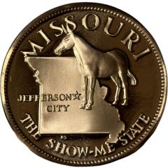 Medal - States of the Union Missouri