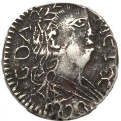 1/2 Xerafim - João VI Big armillary sphere, Goa mint