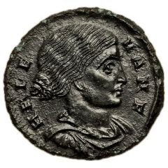 Nummus - Helena Star within wreath, Thessalonica