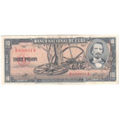 10 Pesos La Demajagua