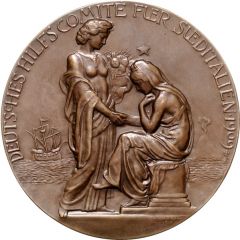 Medal - German aid comittee for southern Italy