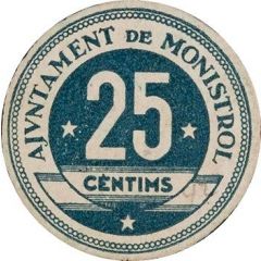 25 Centimos Monistrol