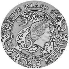5 Dollars - Elizabeth II Qin Shi Huang