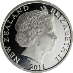 1 Dollar - Elizabeth II 4th Portrait, The Webb Ellis Cup
