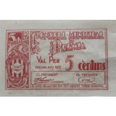 5 Céntimos Premià