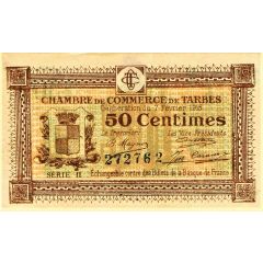 50 Centimes - Chambre de Commerce de Tarbes 65