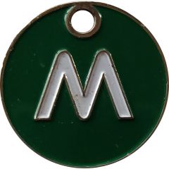 Jeton de chariot - M MMA assurances, vert