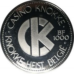 1000 Francs - Casino Knokke
