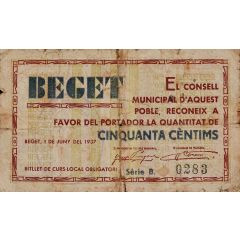 50 Céntimos Beget