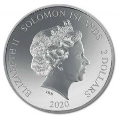 2 Dollars - Elizabeth II Mermaid