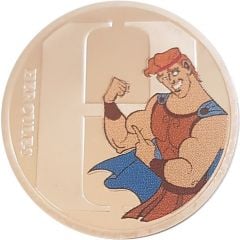Hercules - H - `A-Z Disney` Coloured