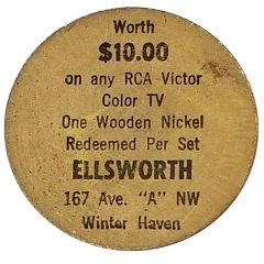 Wooden Nickel - Ellsworth Winter Haven, Florida
