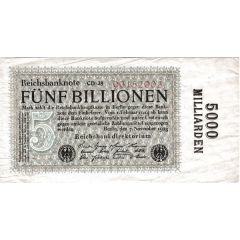 5 000 000 000 000 Mark Reichsbanknote