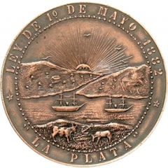 Medal - Founding of `La Plata`