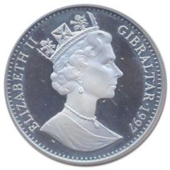 1 Crown - Elizabeth II The New Mosque, Silver Proof