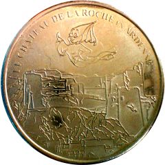 Belgian Heritage Collectors Coin - Le Château de la Roche en Ardenne