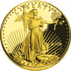 50 Dollars `American Gold Eagle` Bullion Coinage