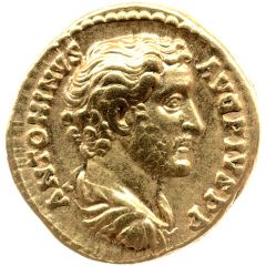 Aureus - Antoninus Pius TR P COS III DES IIII, Jupiter
