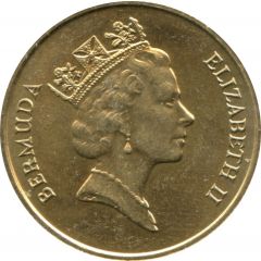 1 Dollar - Elizabeth II 3rd portrait