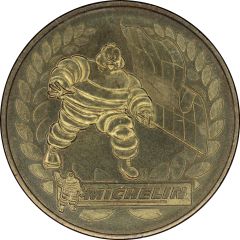 Monnaie de Paris Tourist Token - Michelin Bibendum et drapeau à damier