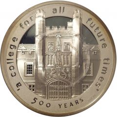 Medal - Christ's College Quincentenary Cambridge, UK